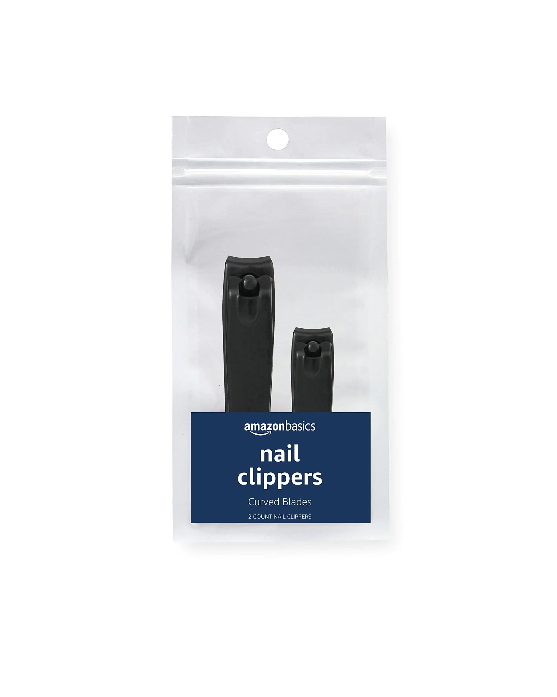 Basics Nail Clippers 2-Pack Black